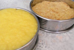 Sablé + mango curd