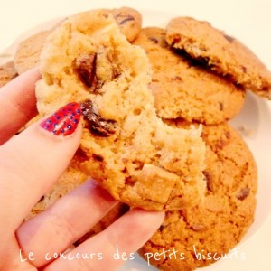 Cookies trois choco