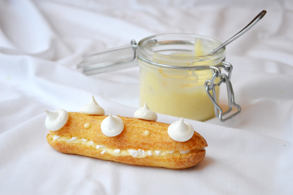 Eclair au citron meringué