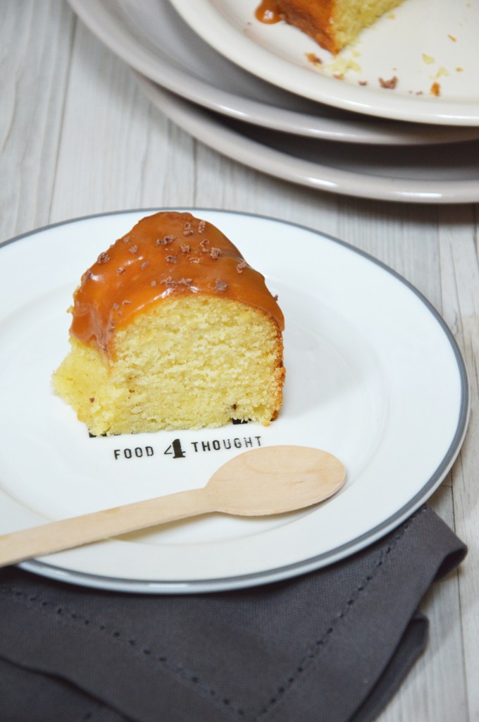 Bundt cake tonka-caramel beurre salé - Plus une miette dans l'assiette