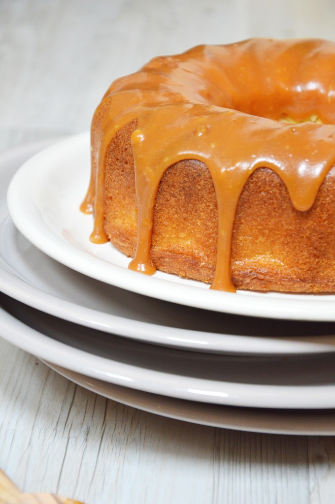 Bundt cake tonka et caramel beurre salé