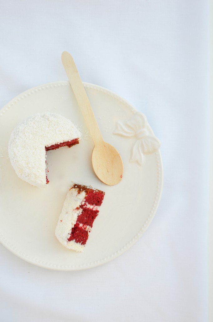 Red Velvet Cake - Plus une miette dans l'assiette