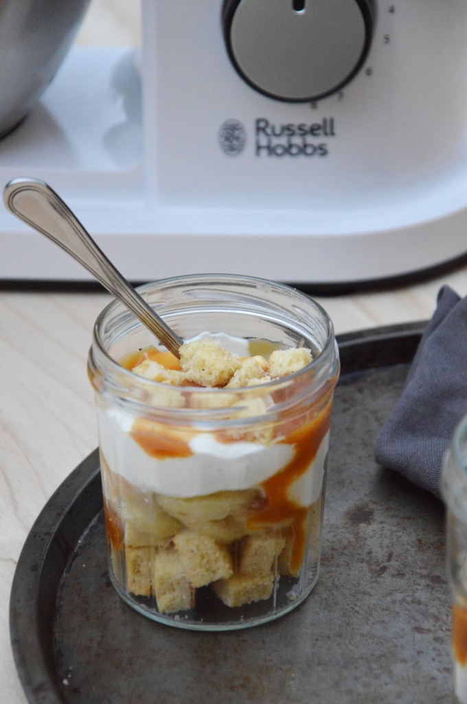 Banoffee jar par Plus une miette dans l'assiette