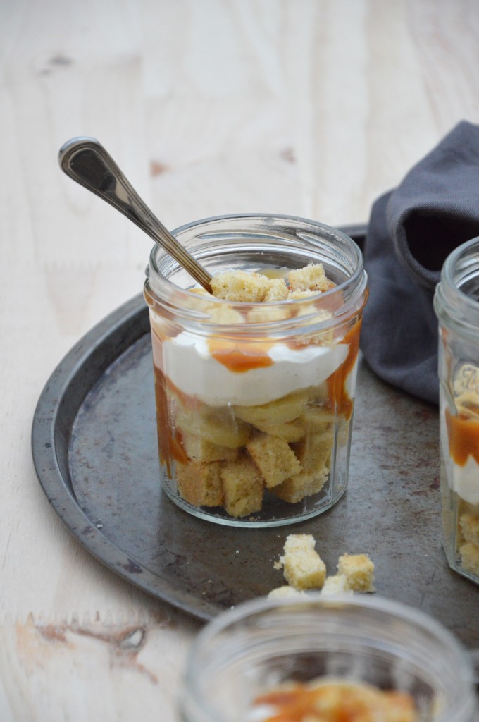 Banoffee déstructuré par Plus une miette dans l'assiette