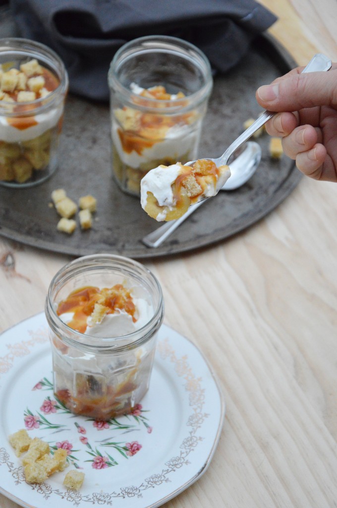 Banoffee déstructuré - Plus une miette dans l'assiette