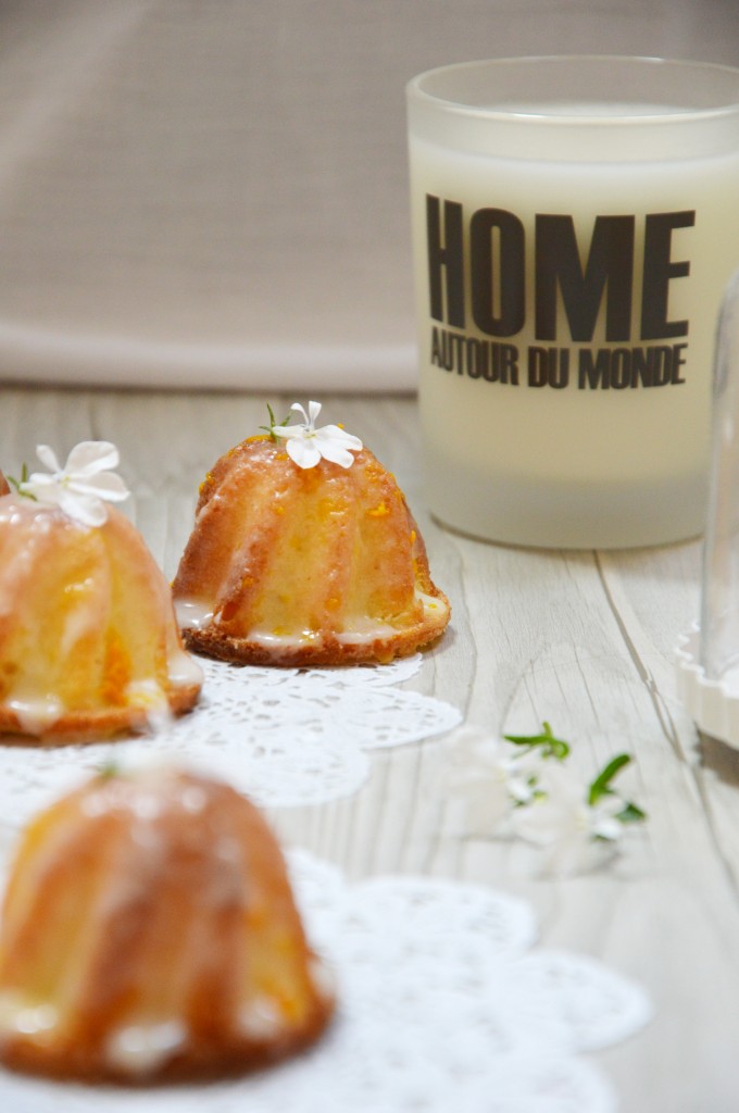 Bundt cake fleur d'oranger - Plus une miette dans l'assiette