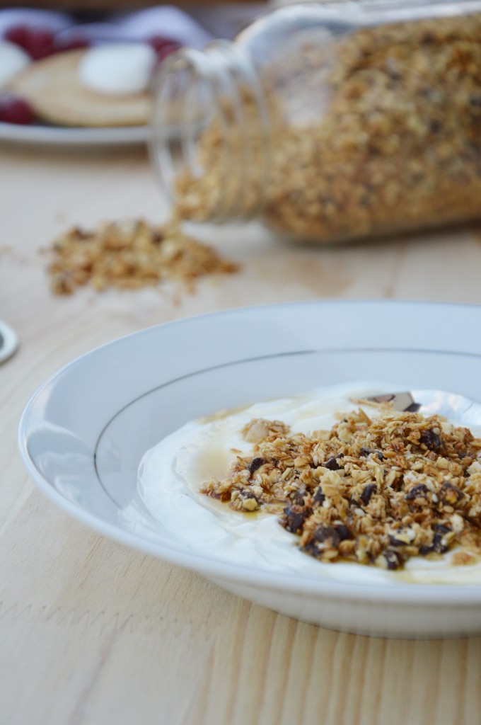 Granola maison - Plus une miette dans l'assiette