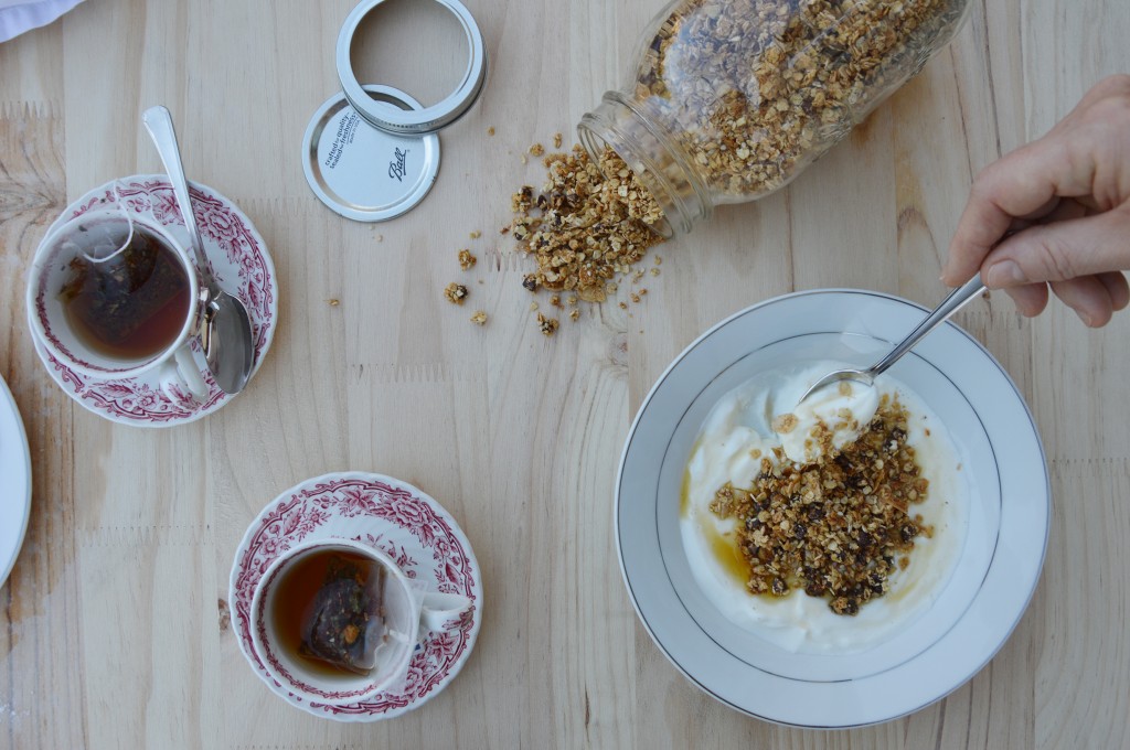 Homemade granola  - Plus une miette dans l'assiette