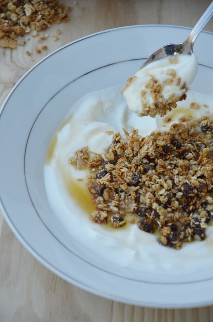 Granola maison de Plus une miette dans l'assiette