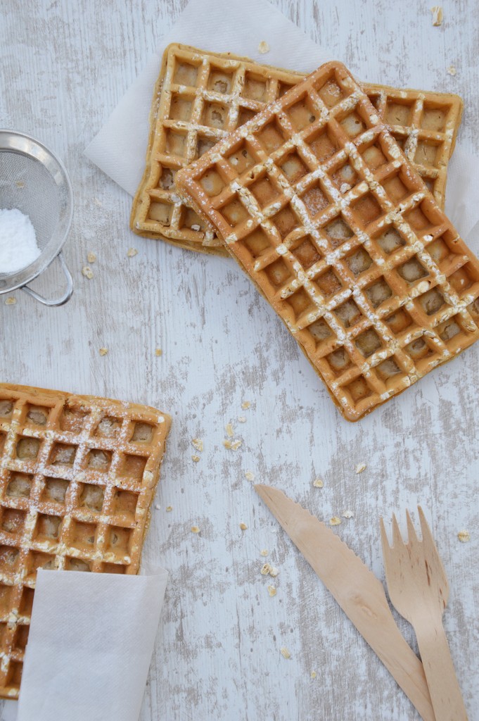 Gaufres sans beurre - Plus une miette dans l'assiette