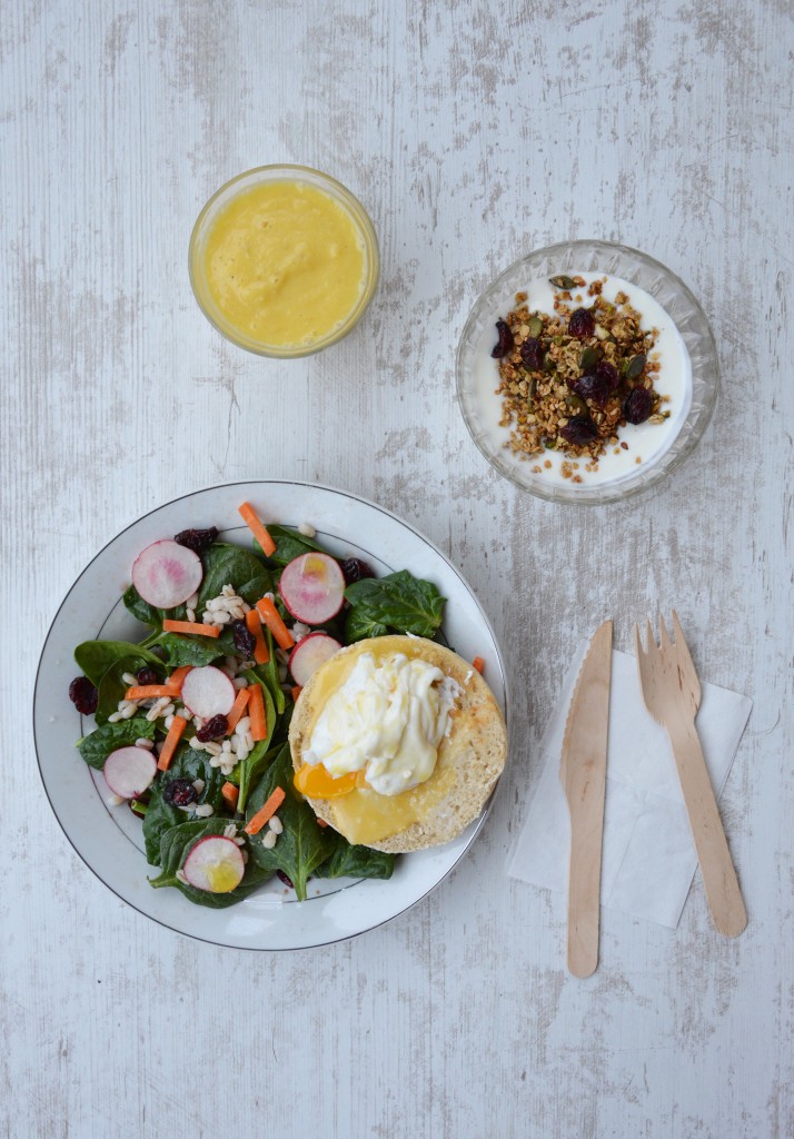 Brunch coloré - Plus une miette dans l'assiette