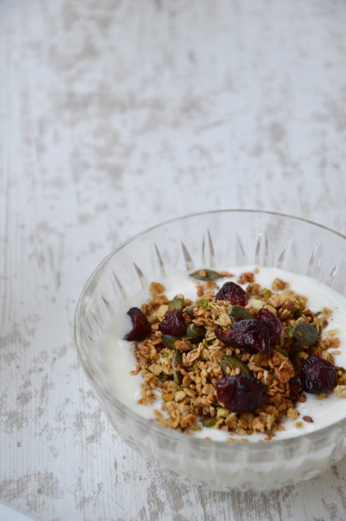 Brunch coloré - Granola - Plus une miette dans l'assiette