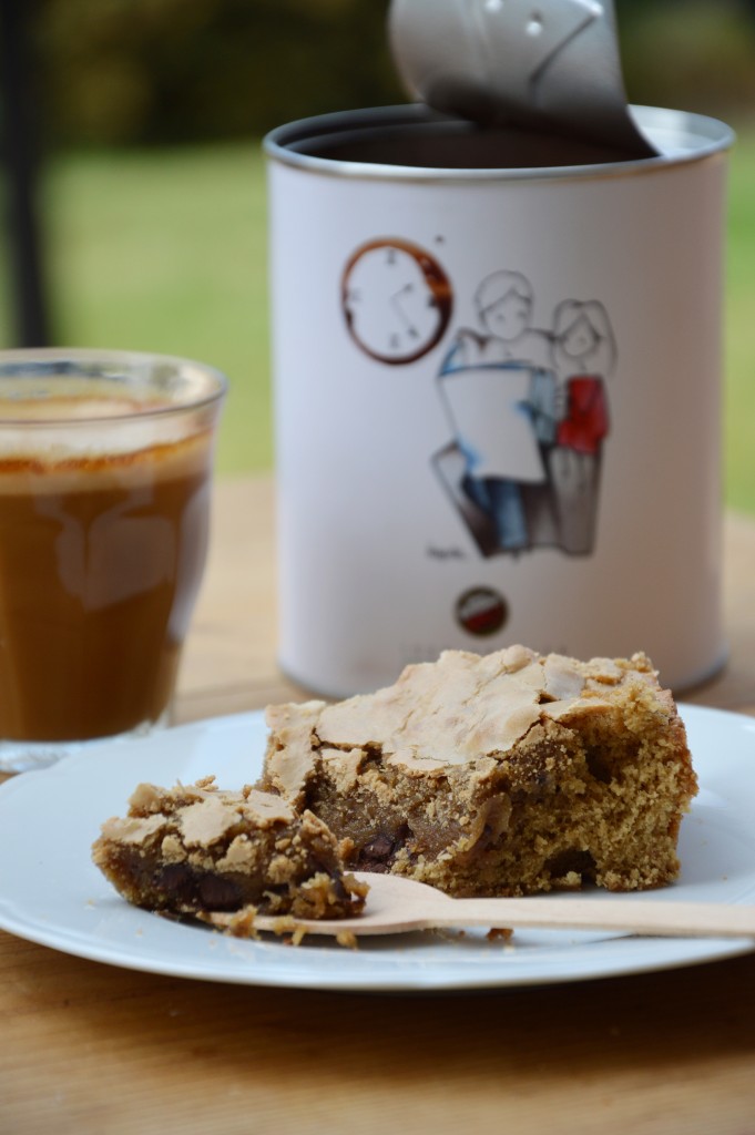 Tendre brownie au café - Plus une miette dans l'assiette