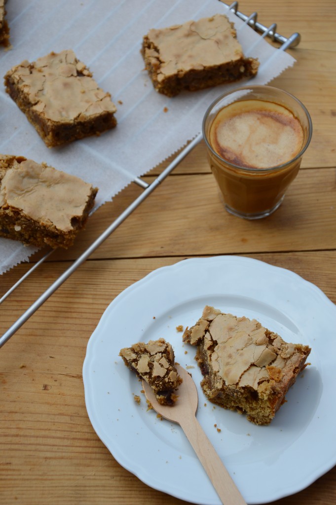 Tendre brownie choco - café - noix - Plus une miette 