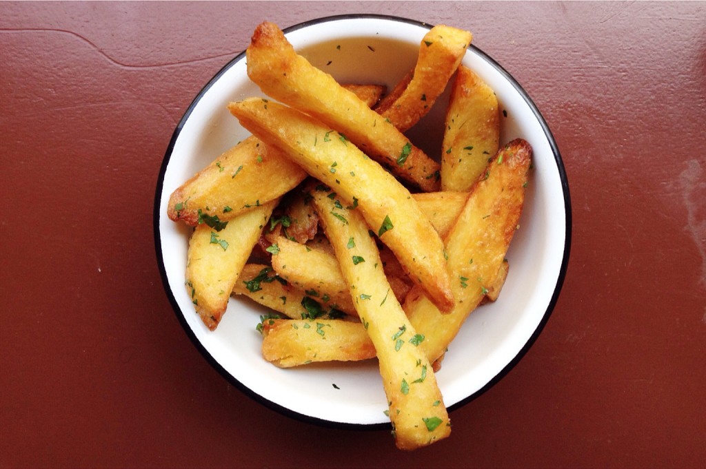 Frites à l'ail - Flesh