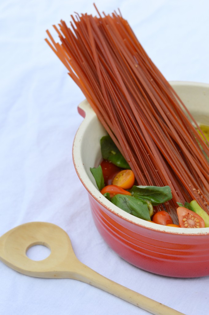 One pot pasta par Plus une miette