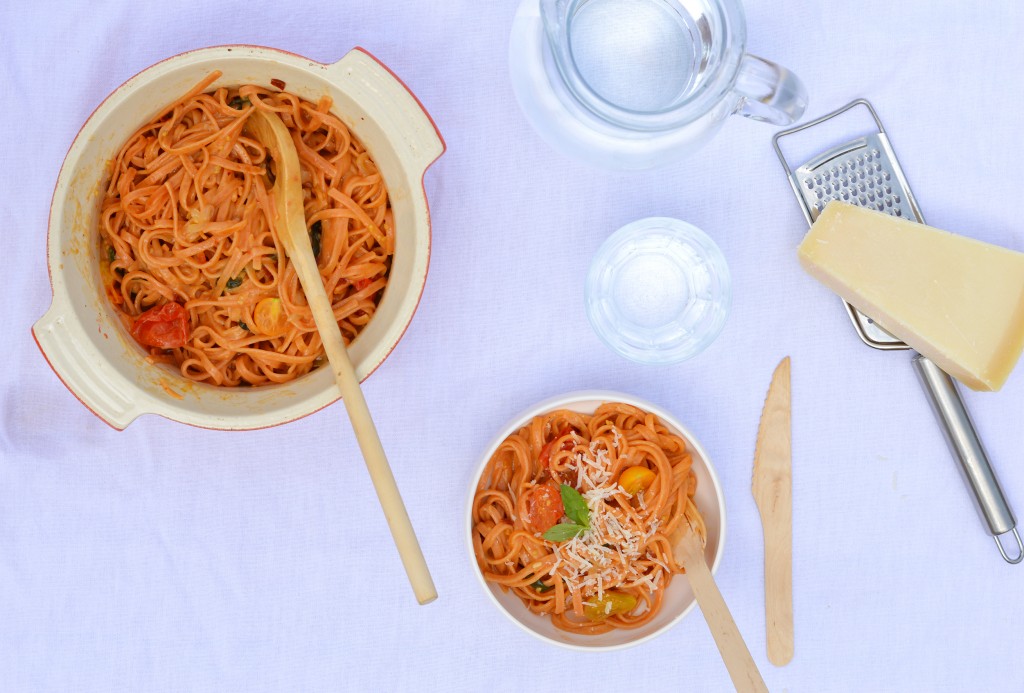 One pot pasta par Plus une miette dans l'assiette