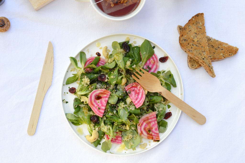 Gluten free brunch - Healthy salad - PLus une miette dans l'assiette