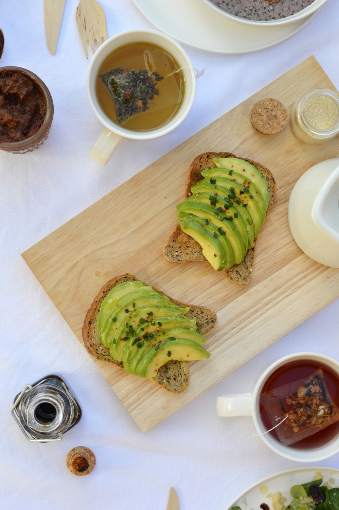 Gluten free brunch - Toast avocat - Plus une miette dans l'assiette