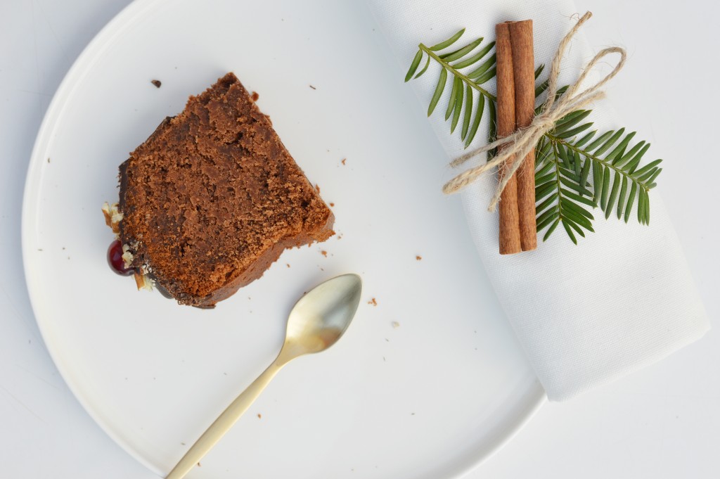 Bundt cake de noël au chocolat Plus une miette