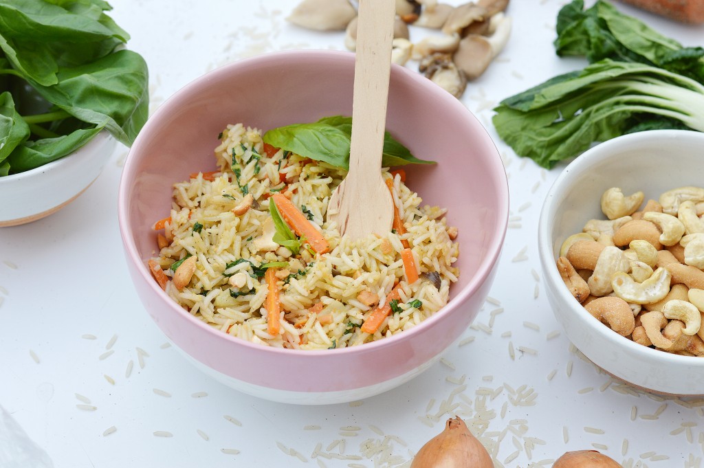 Riz pilaf aux saveurs d'Asie / Plus une miette