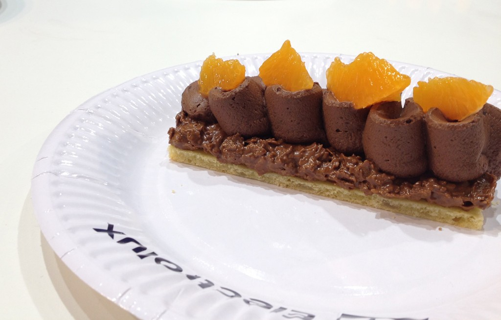 Atelier Electrolux - Entremet choco - clémentine