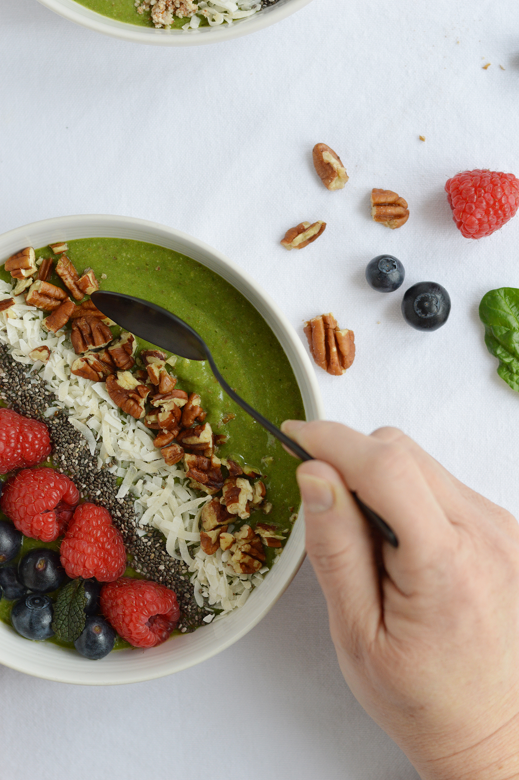 Green smoothie bowl / Plus une miette