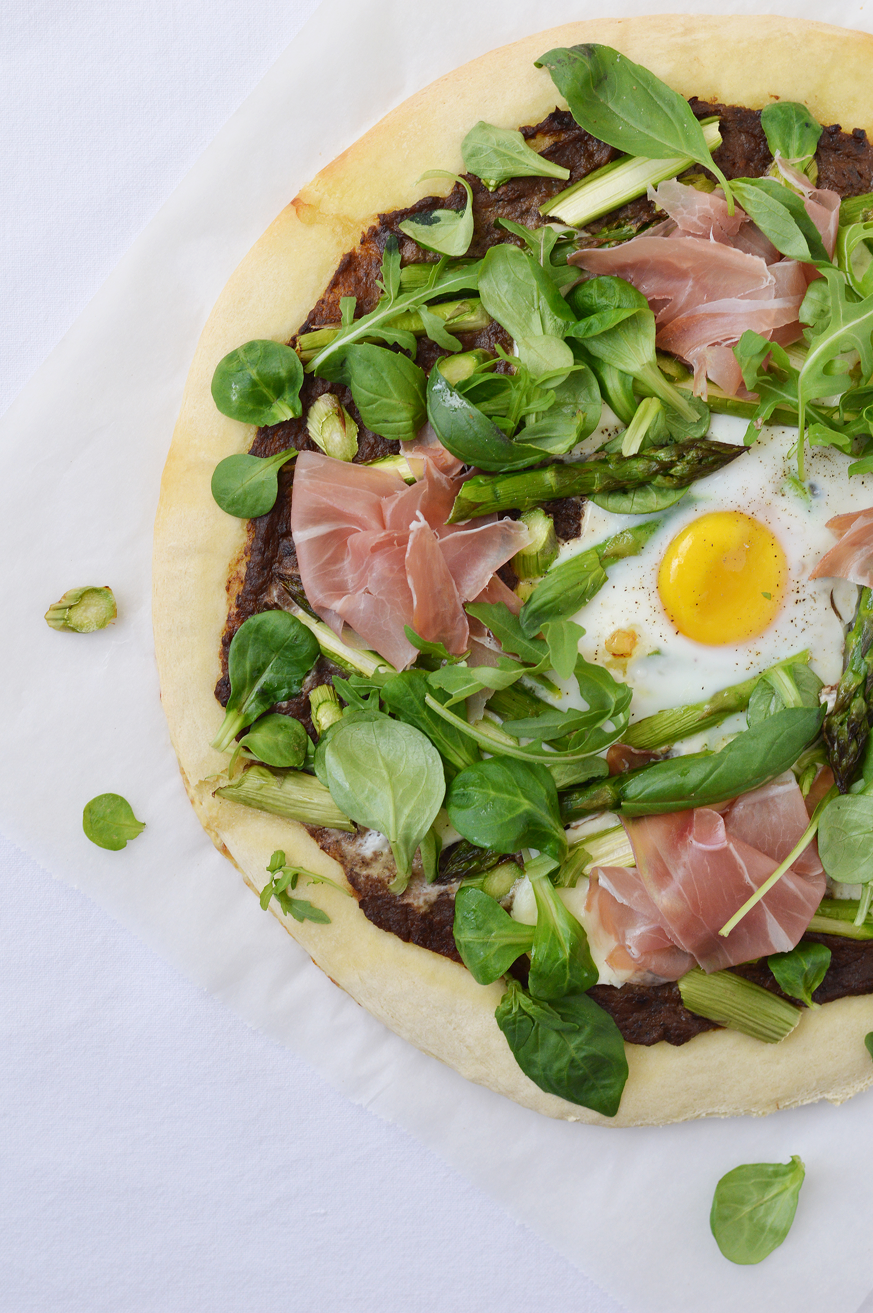 Pizza verde - Plus une miette dans l'assiette