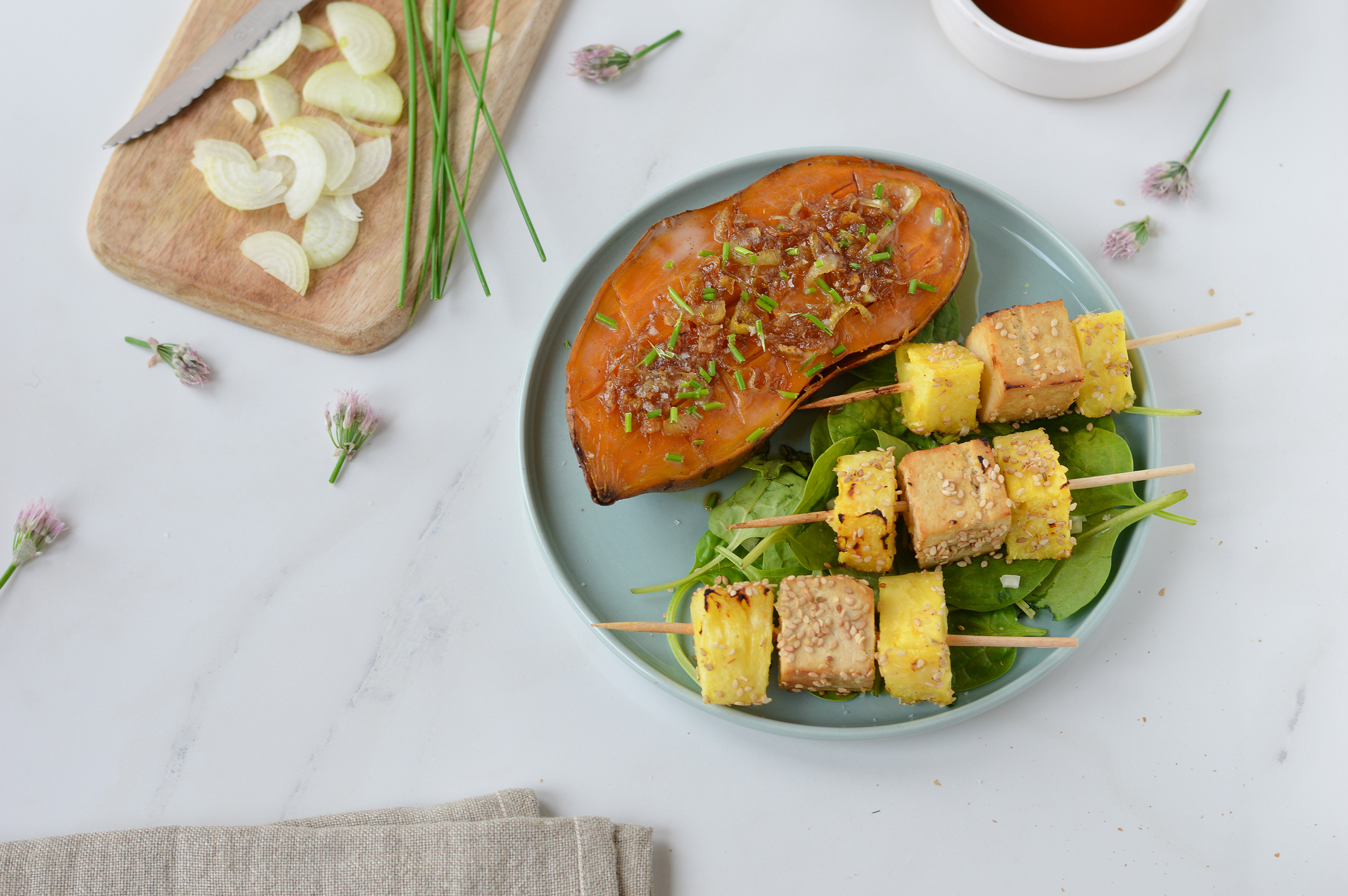 Barbecue veggie - Plus une miette