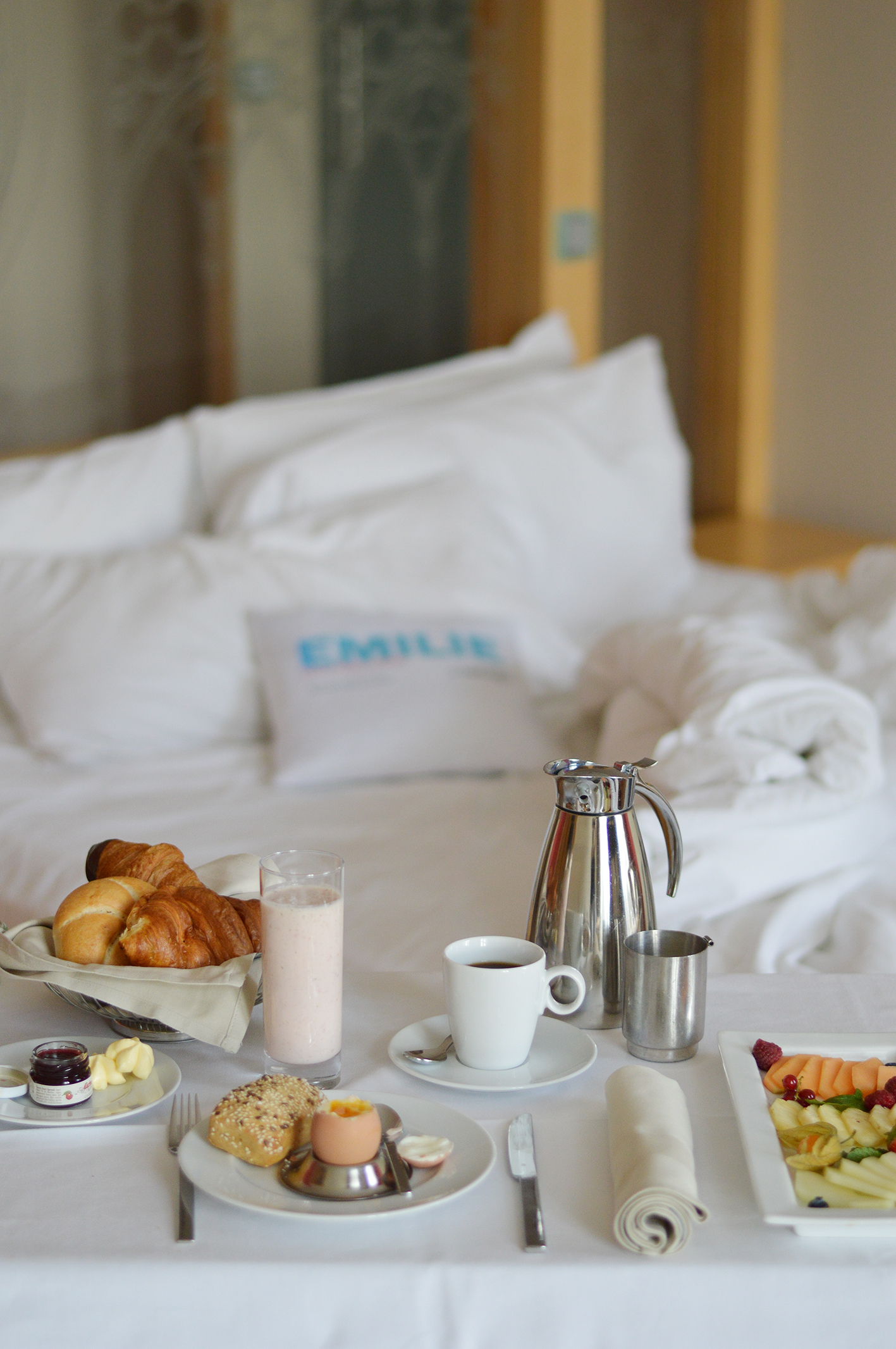 Breakfast in bed - Le Méridien Vienna