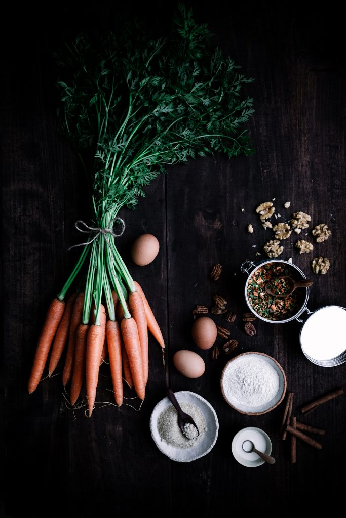 Carrot cake et sa chantilly infusée au Løv is Green Plus une miette