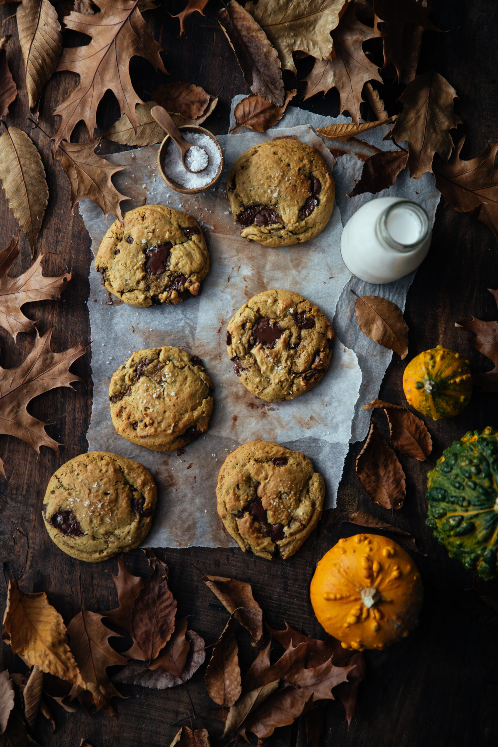 Cookies au butternut, cannelle et chocolat Plus une miette dans l'assiette