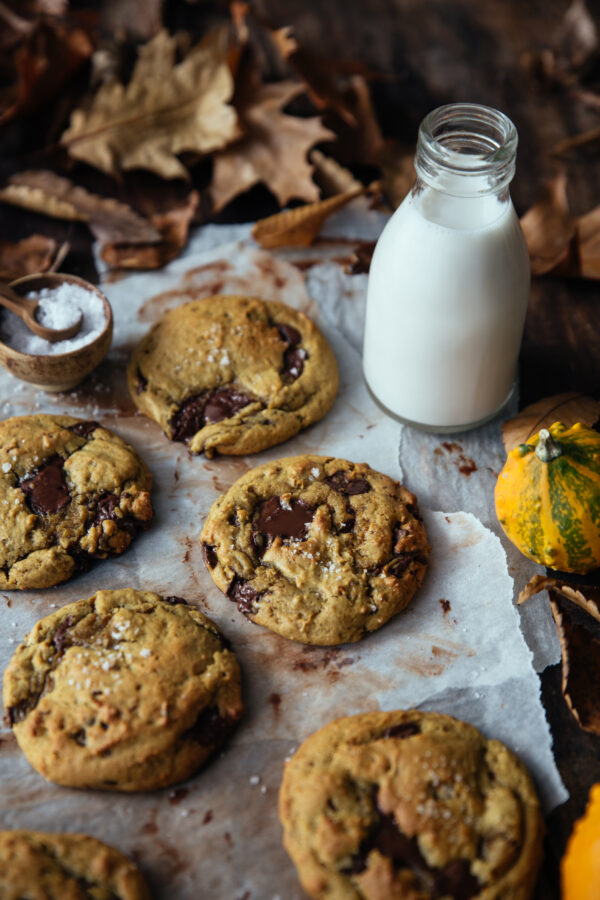 Cookies au butternut, cannelle et chocolat Plus une miette dans l'assiette