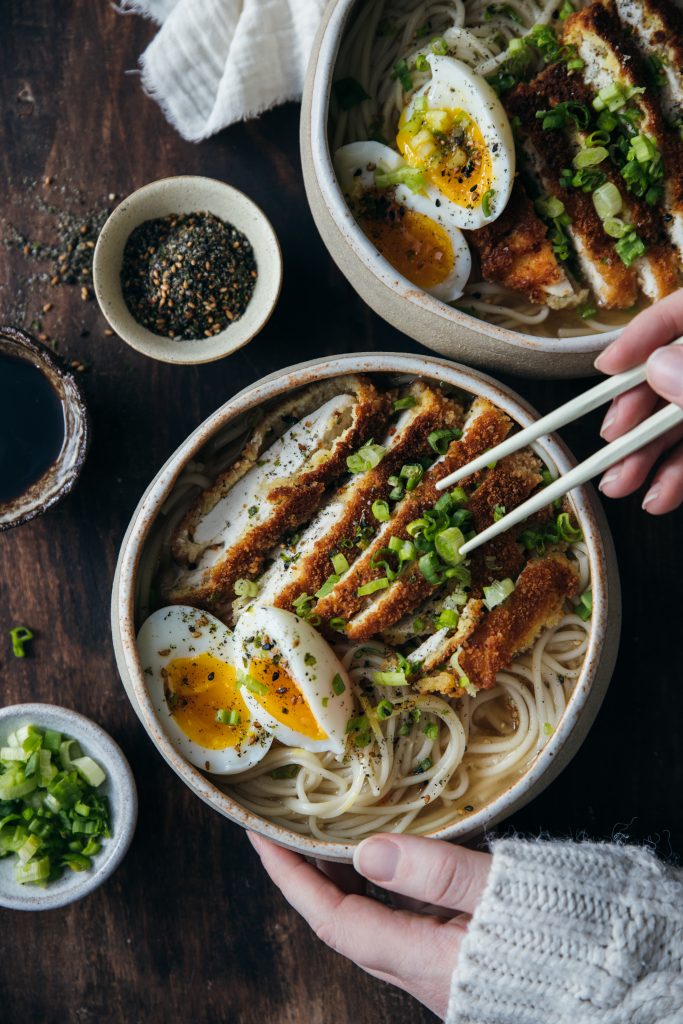 Recette Ramen japonais au poulet Picard