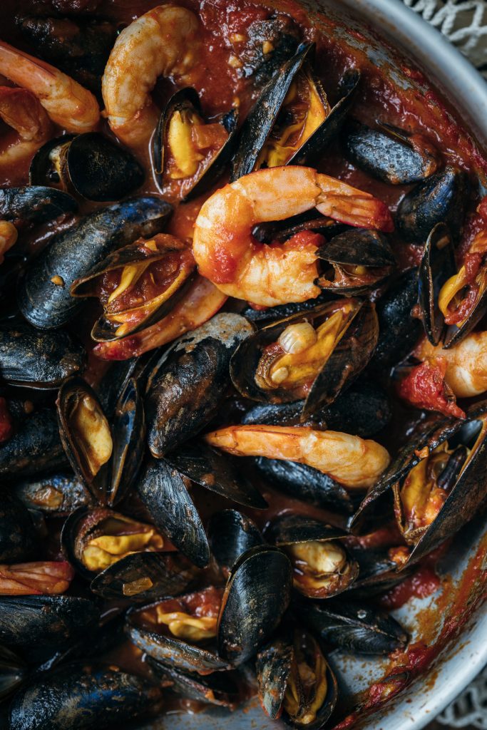 Moules marinara – Plus une miette dans l'assiette